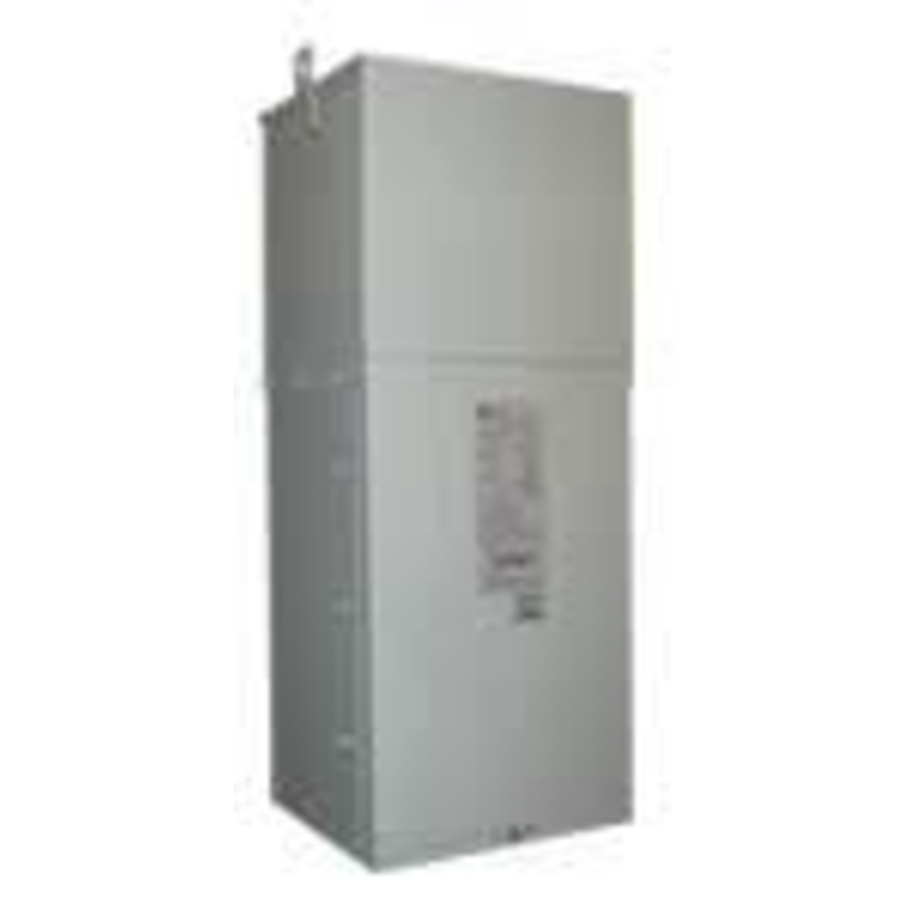 HPS M1PC005LESF PowerPlus Mini Power Center With Encapsulated Transformer, 480 V AC Primary, 120/240 VAC Secondary, 5 kVA Power Rating, 60 Hz, 1 Phase