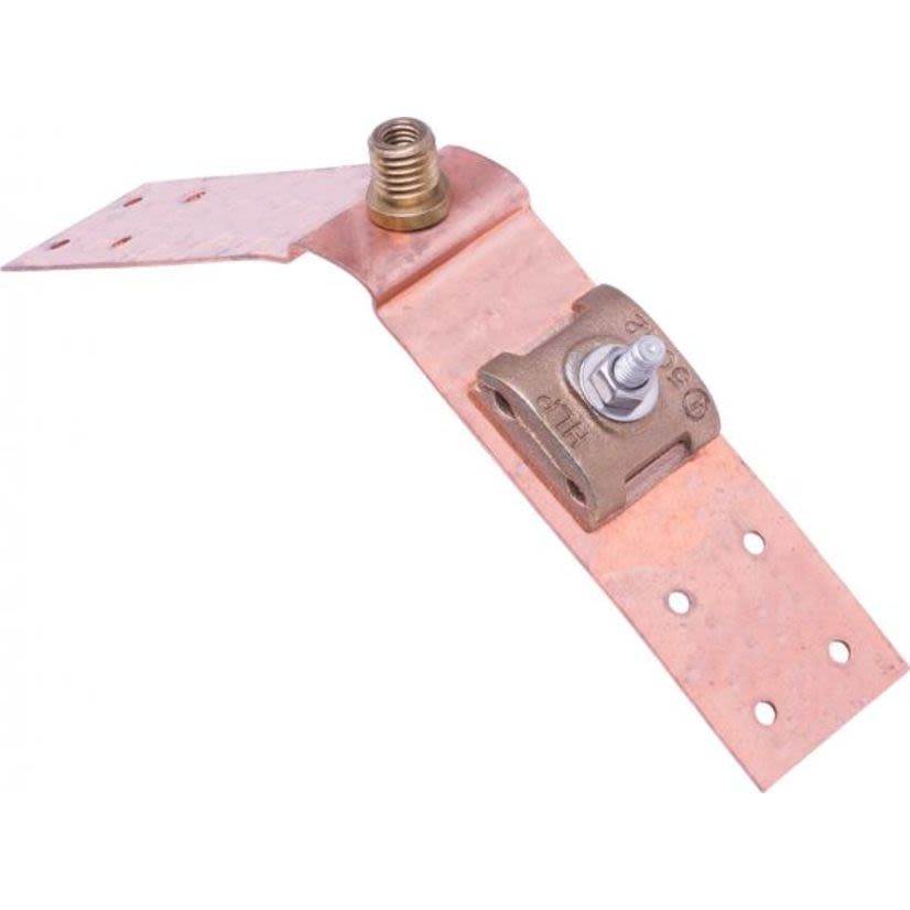 Harger® A160 Ridge Saddle Base, 3/8 in Dia, Copper