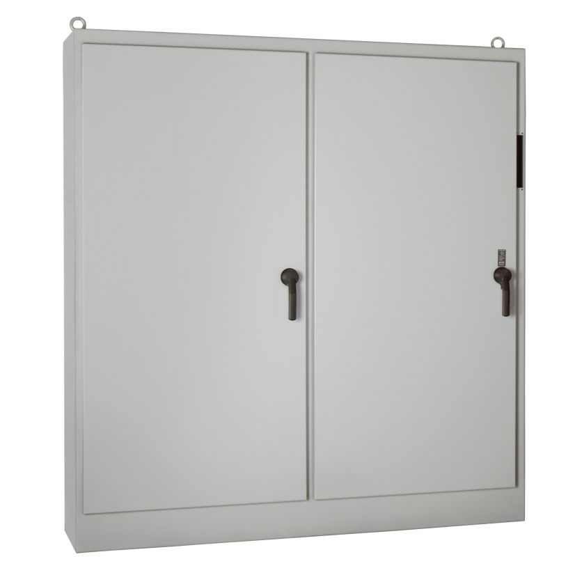 nVent HOFFMAN A84XM4024FTCG A28M1 1-Door Heavy Duty Disconnect Enclosure With Panel, 84.12 in L x 40-1/4 in W x 24.12 in D, NEMA 12/IP55 NEMA Rating, Steel
