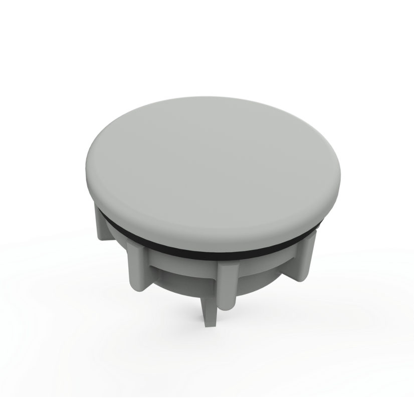 Hoffman Hol-Sealers ASPB05075NM A80HS Non-Metallic Hole Seal, 1/2 in, 3/4 in Conduit, 0.86 in Dia Hole, For Use With Conduit Hole, Plastic, Textured