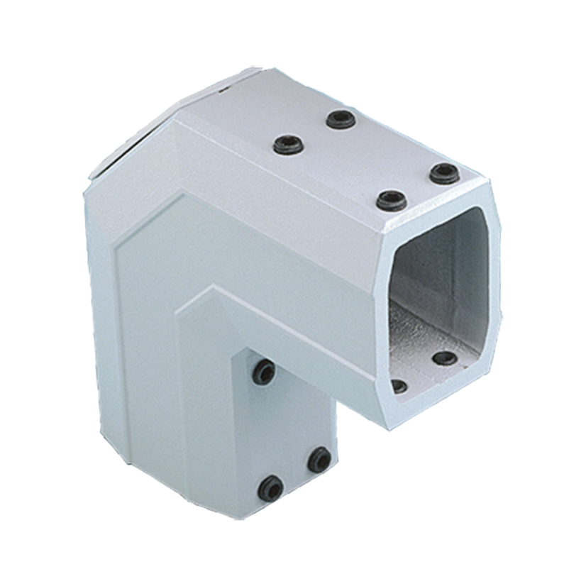 nVent HOFFMAN CS4 Heavy Duty Elbow, 6.26 in H, For Use With COMPACT™ Series 2 Pendant Arms, Aluminum, Light Gray