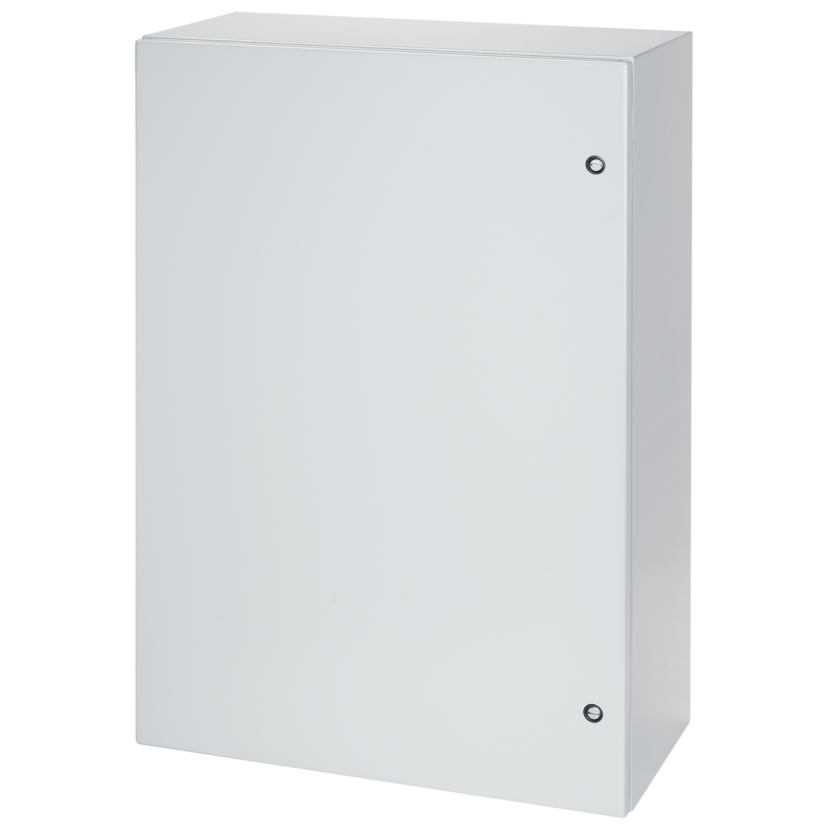nVent HOFFMAN CONCEPT™ CSD16168 CW1 1-Door Enclosure, 16 in L x 16 in W x 8 in D, NEMA 4/12 NEMA Rating, Steel