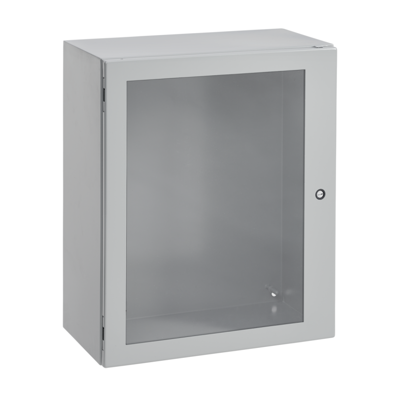 nVent HOFFMAN CONCEPT CSD302410WLG CW1 1-Door Enclosure, 30 in L x 24 in W x 10 in D, NEMA 4/12 NEMA Rating, Steel