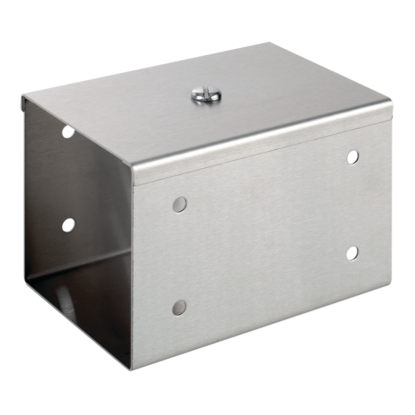 nVent HOFFMAN Clean Tray® CT44SPSS F23 Standard Straight Section Splice, 4 in W Tray, 4 in H, Stainless Steel