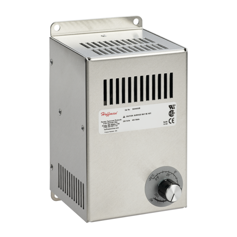 nVent HOFFMAN DAH4002B D85 Electric Heater, 400 W, 230 VAC, Panel Mount