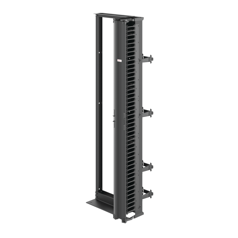 Hoffman EDR19FM45UCM1 DOFR2:DMAX 2-Post 45-Rack Unit Open Frame Cabinet Rack, 84 in H x 27-1/2 in W x 18 in D