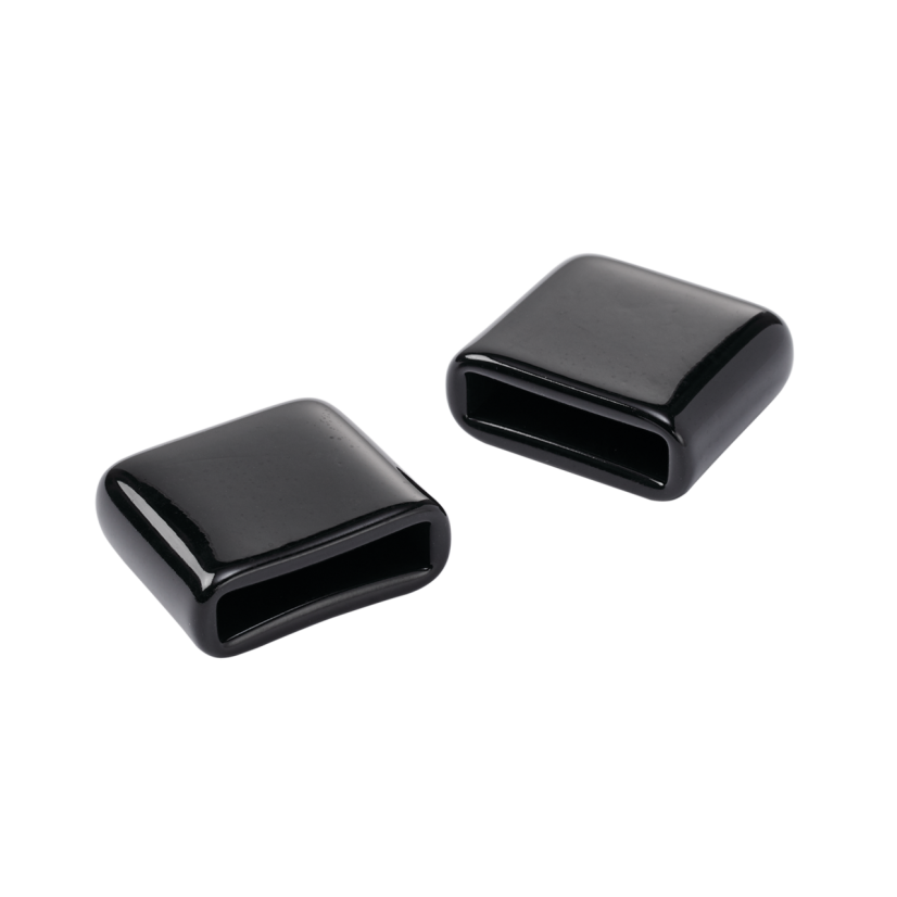 nVent HOFFMAN LEC End Cap, For Use With Ladder Rack Systems, Vinyl, Black