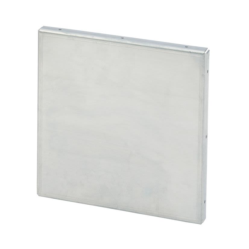 Hoffman F44GCPNKGV F40PF Closure Plate, For Use With 4 x 4 in NEMA 1 Lay-In Wireway, Steel