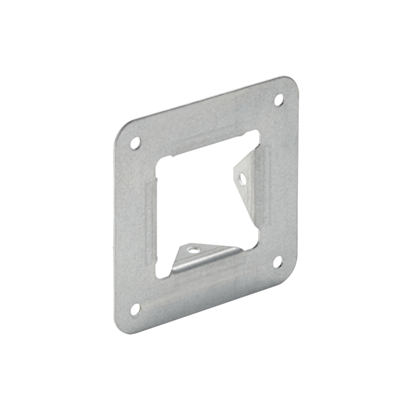 nVent HOFFMAN F44GPAGV F40GF Panel Adapter, For Use With 4 x 4 in NEMA 1 Lay-In Wireway, Steel, Galvanized