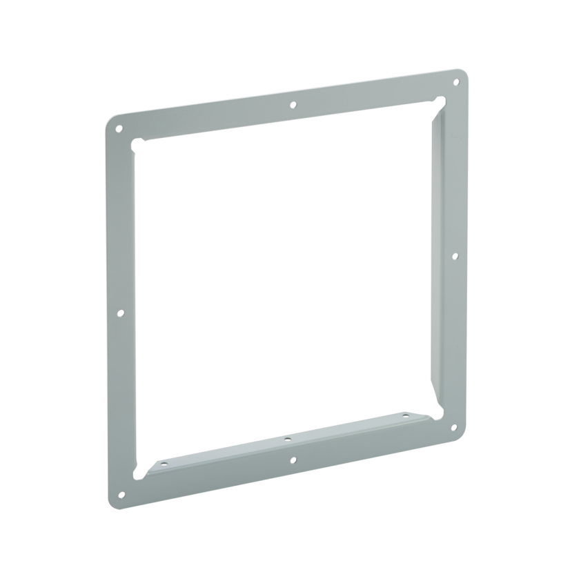 nVent HOFFMAN F66GPA F40PF Panel Adapter, For Use With 6 x 6 in NEMA 1 Lay-In Flat Cover Wireway, Steel, Painted