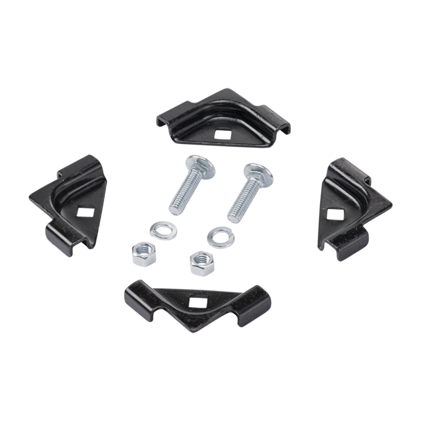 nVent HOFFMAN LJSKB Junction Splice Kit, For Use With Ladder Rack Systems, Steel, Black