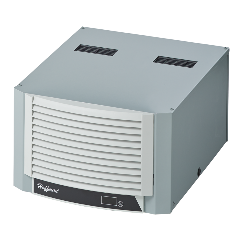 Hoffman Genesis MHB110416G307 MCL 1-Phase Indoor Sealed Enclosure Air Conditioner, 110/115 V AC, 7.5/8 A, 50/60 Hz, NEMA 12 Enclosure, 4000 Btu/hr