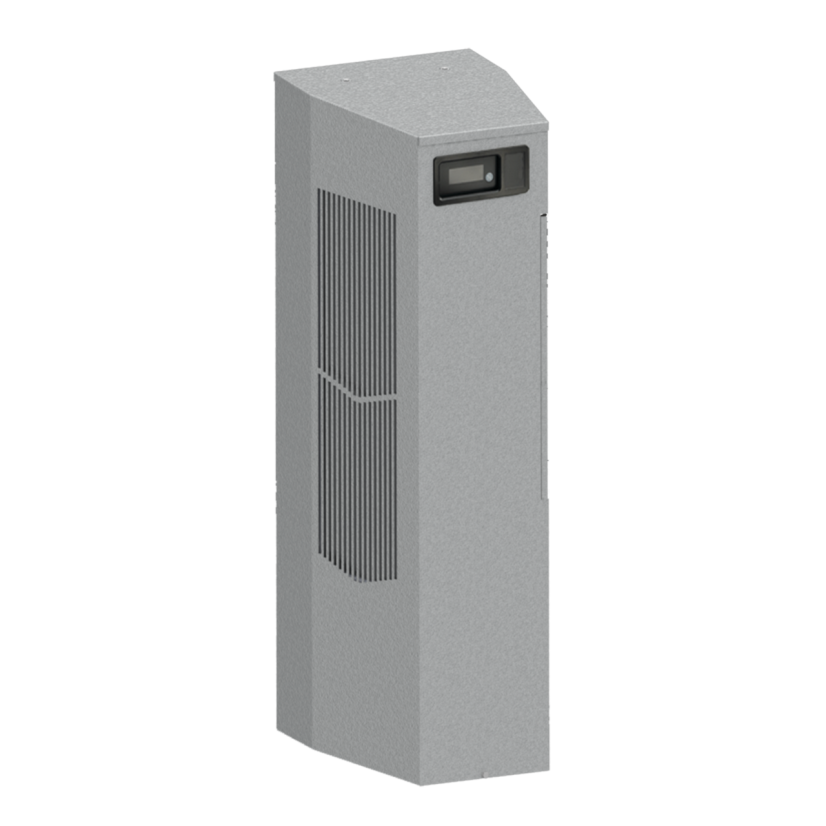 nVent HOFFMAN Spectracool N360626G050 MCLG Indoor Narrow Enclosure Air Conditioner, 230 V AC, 4.7 A, 50/60 Hz, NEMA 3R/4/12 Enclosure, 6000 Btu/hr