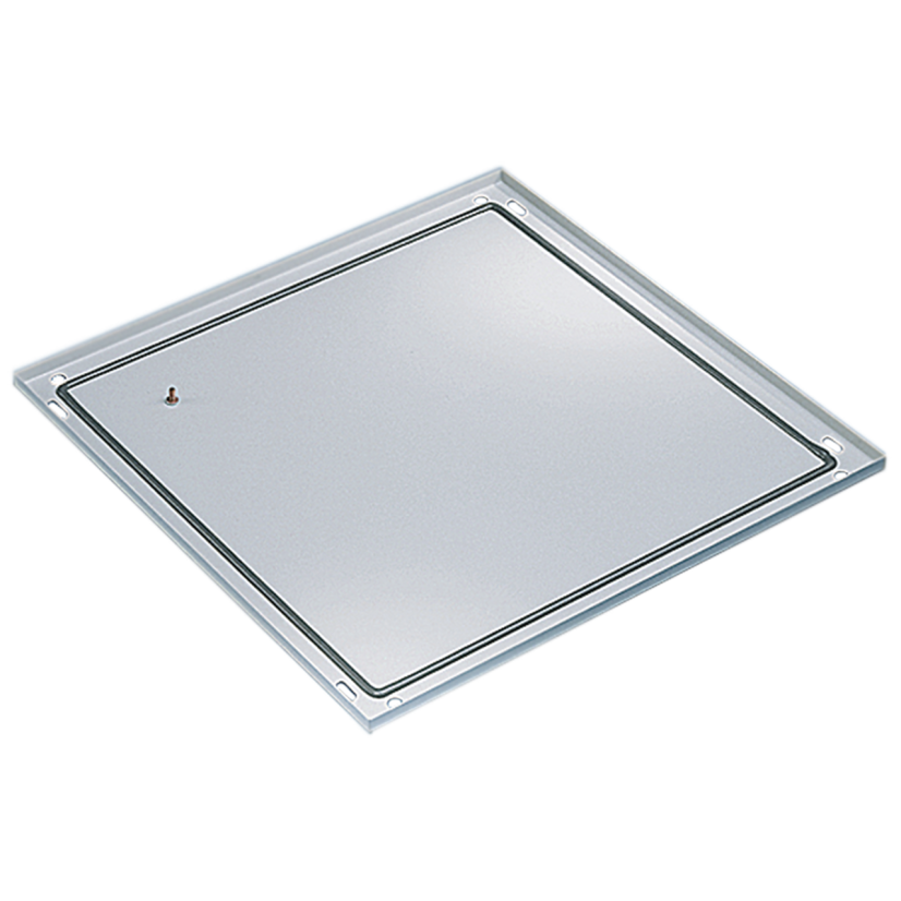 nVent HOFFMAN ProLine™ PB166 P20 Bottom Solid Base, 100 mm H x 599 mm W x 559 mm D, For Use With ProLine™ 600 x 600 mm Modular Enclosure Frames, Steel, Black