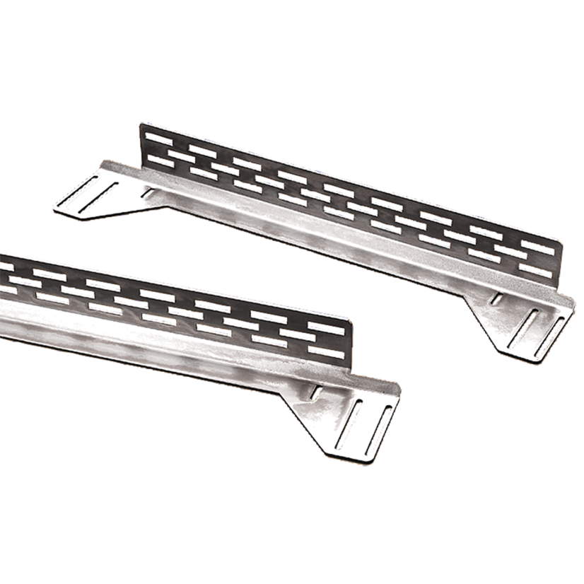 nVent HOFFMAN ProLine™ PBARA8 P20/DPY Adjustable Rack Mount Rail, 27.98 in H, Steel