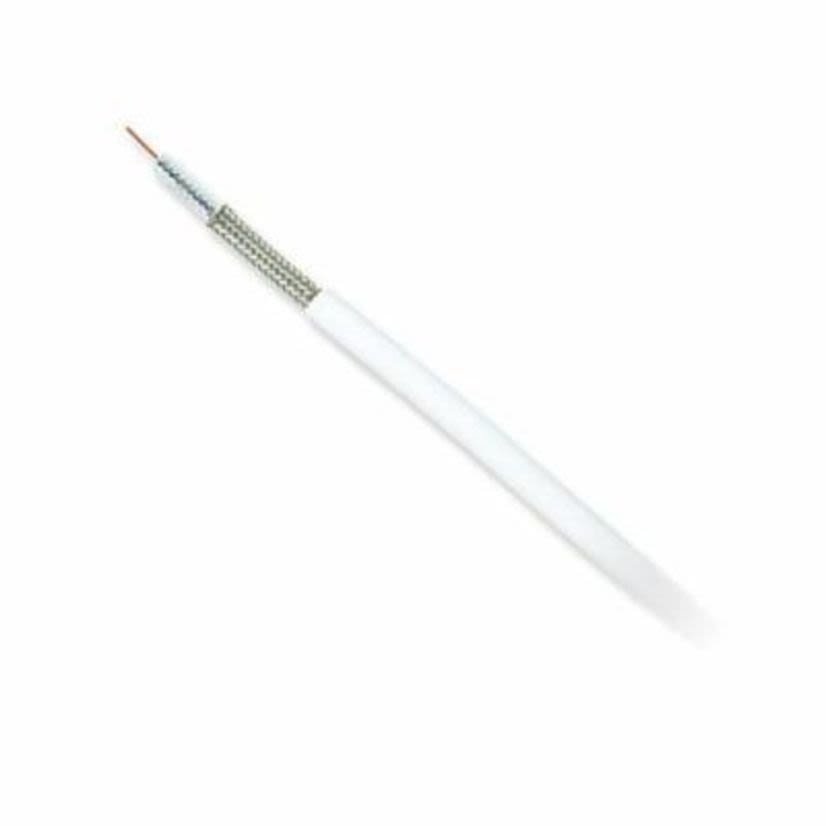 Honeywell 51051008 Genesis RG6 Water Resistant Coaxial Cable, 18 AWG Copper Plated Conductor, 1000 ft Reel L