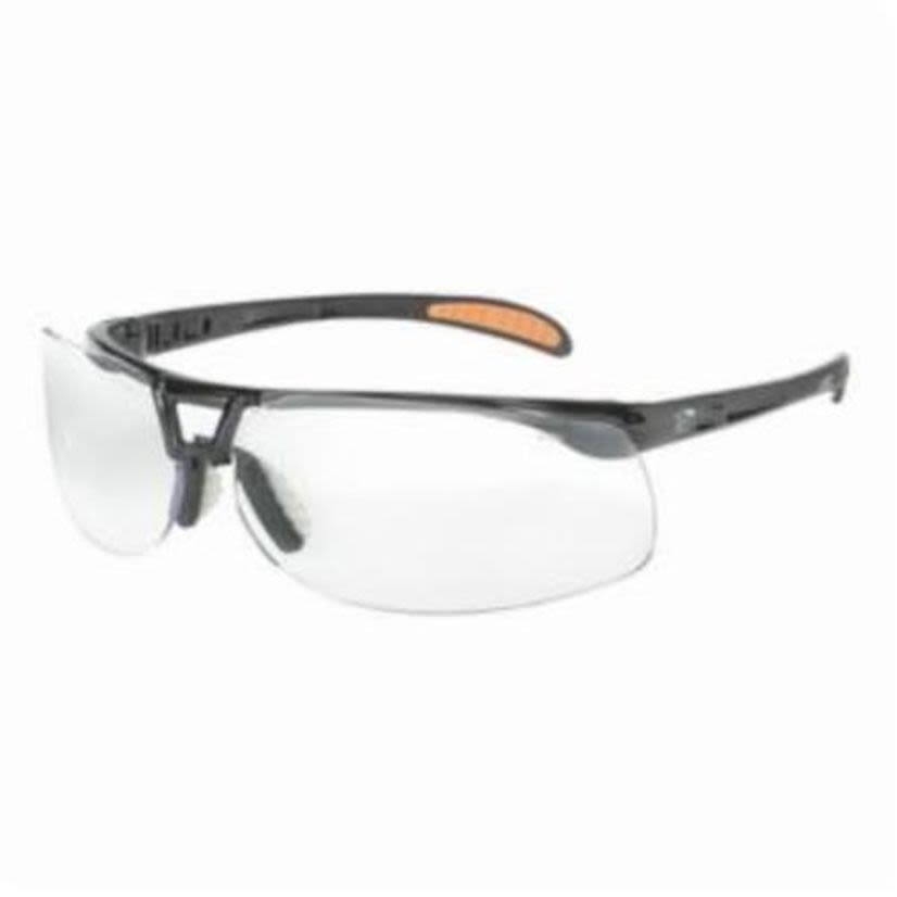 Honeywell Uvex® S4200 Protege® Ultra Lightweight Safety Eyewear, Anti-Scratch/Hard Coat, Clear Lens, Wrap Around Frame, Metallic Black, Polycarbonate Frame, Polycarbonate Lens, ANSI Z87.1-1989, ANSI Z87.1-2010, CSA Z94.3, CA 19067, Military V0_Flyer