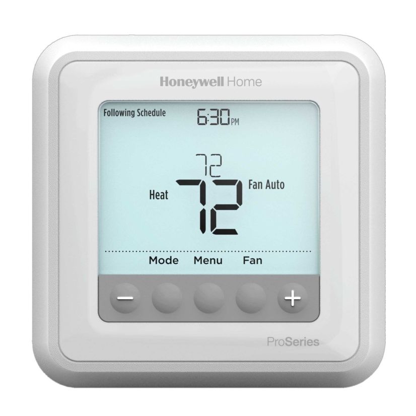 Honeywell TH6220U2000/U T6 Pro Thermostat-2 Heat/2 Cool/Heat PMP