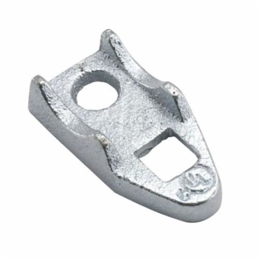 Hubbell RACO 1351 Conduit Clamp Back, 4 in, Malleable Iron, Electro-Plated Zinc