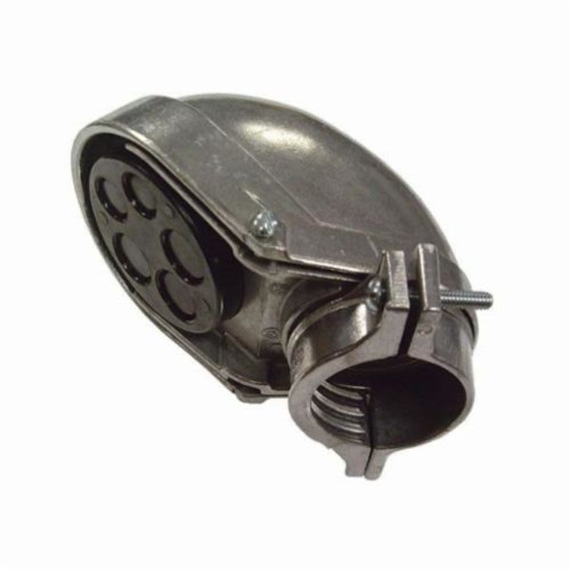 Hubbell RACO 2406 Clamp Service Entrance Head, (6) 3/4 in Hole, 1-1/2 in Trade, Aluminum