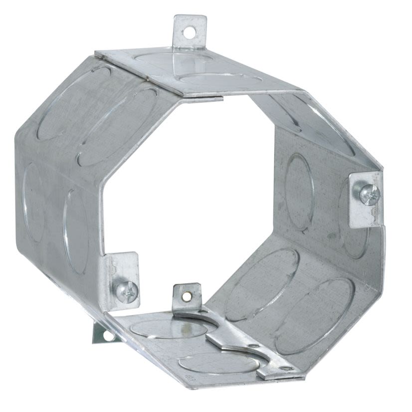 Hubbell RACO 279 Concrete Ring, Steel, 49.3 cu-in