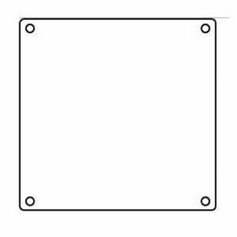 Hubbell Killark 2FSBC Device Box Cover With Gasket, 4-9/16 in L x 4-5/8 in W, Cast Aluminum