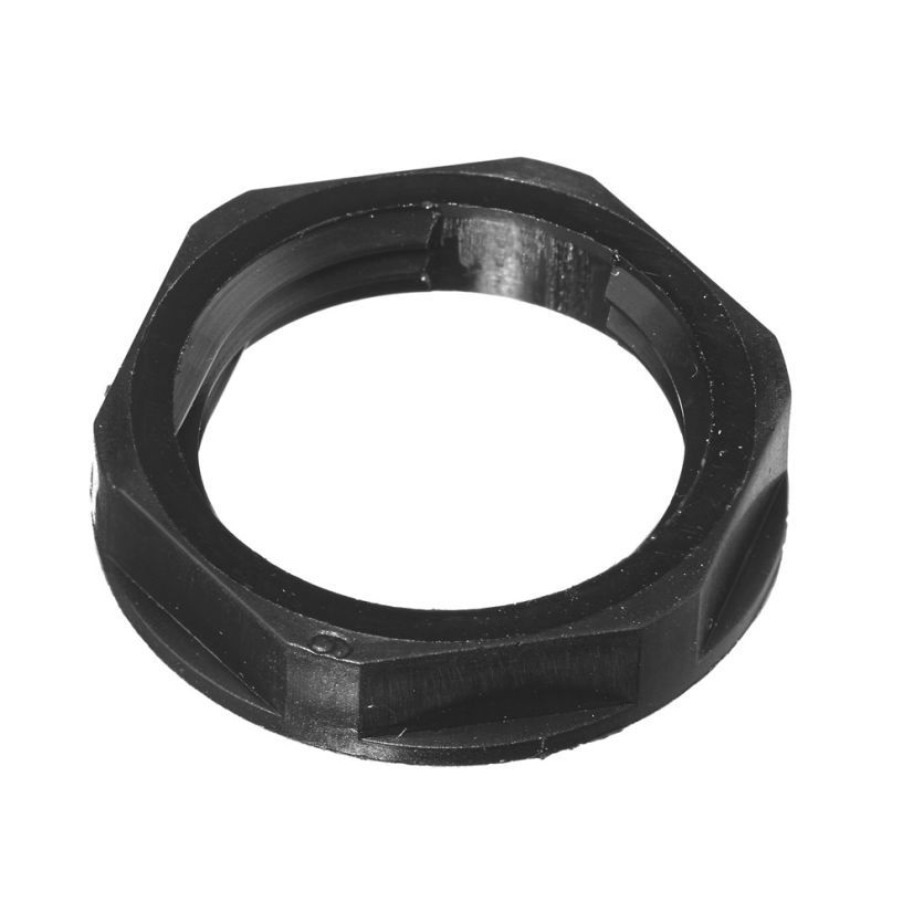 Hubbell Wiring Device-Kellems 31622003LPK50 Cord Connector Low Profile Non-Metallic Locknut, 1/2 in NPT Thread