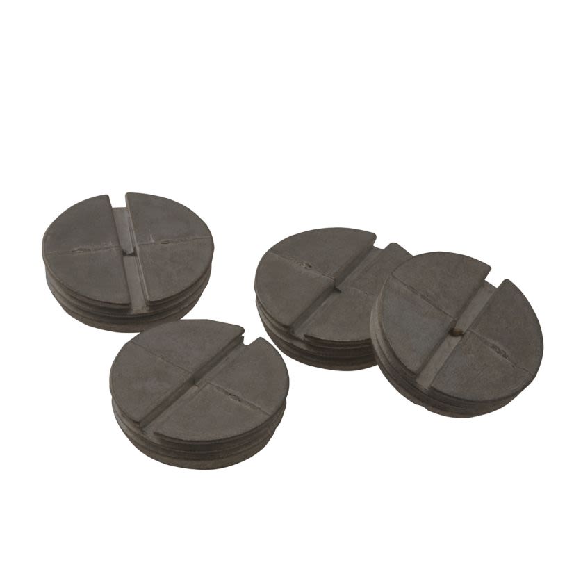 Hubbell BELL 5270-9 Closure Plug, 3/4 in NPT Thread, Die Cast Zinc, Gray