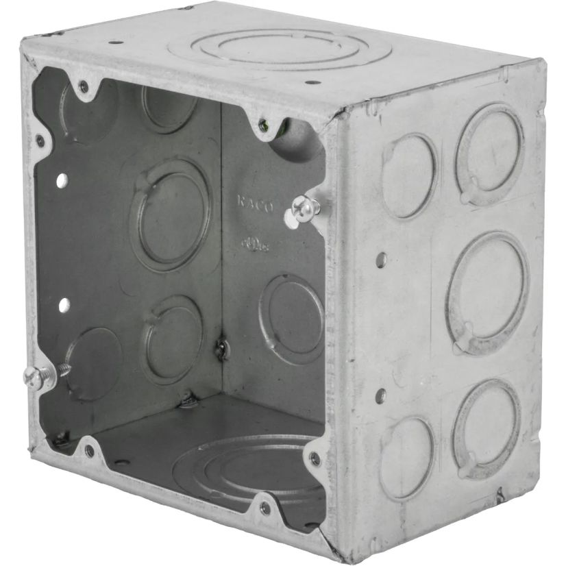 Hubbell RACO 5SQ200 5" Square Data Box