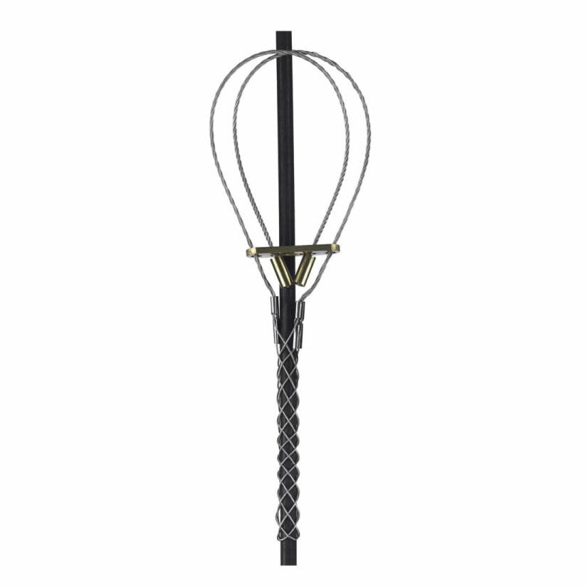 Hubbell Wiring Device-Kellems 073041289 Bus Drop Single Weave Universal Eye Support Grip, 1500 lb Breaking Strength, 1 to 1-1/4 in Cable, Steel, Galvanized