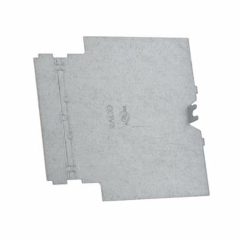 Hubbell RACO 981 Voltage Partition, 4-3/4 in L x 0.06 in W, Steel, For Use With 260, 263 Large Capacity Box