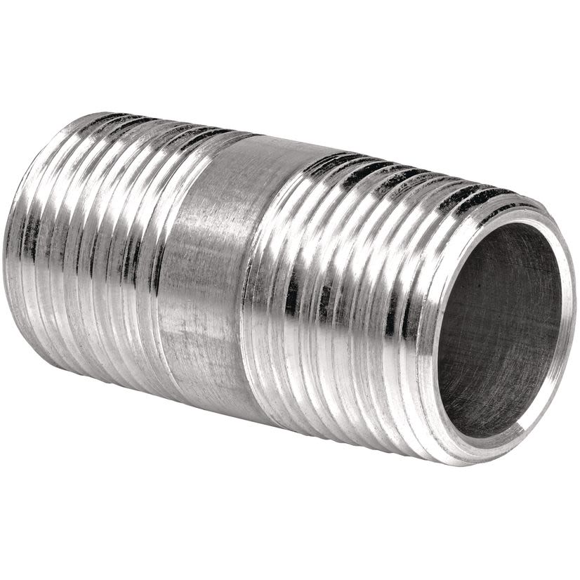 Killark AN-1B AN Series Conduit Nipple, 1/2 in, For Use With Rigid Conduit, Aluminum, Natural