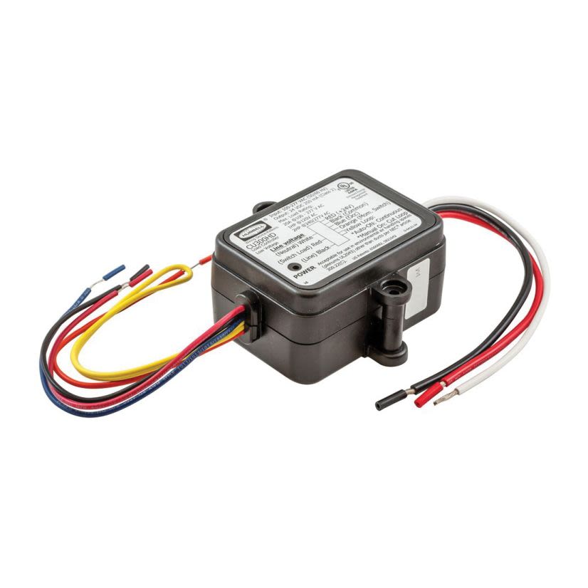 Hubbell Wiring Device-Kellems H-MOSS CU300HD Latching Control Unit, 120/277 VAC, 20 A, 1 hp at 120 VAC/2 hp at 240/277 VAC, 4 in L x 3.4 in W x 1.73 in H