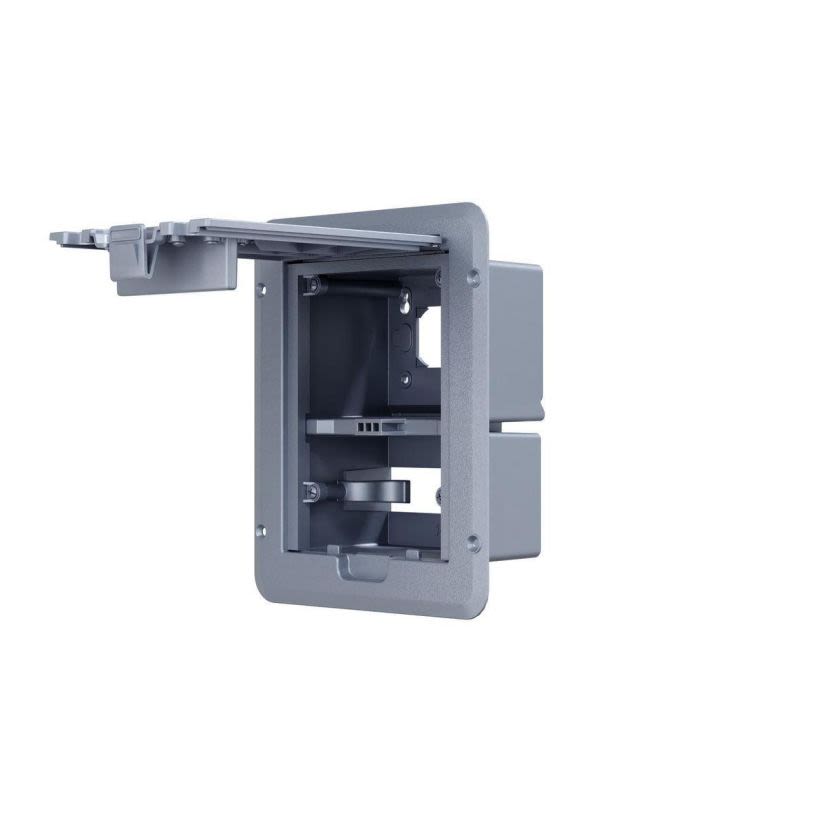 TAYMAC Outdoor Comforts DOC320G Extra Duty Weatherproof Deck Outlet Cover, 8.311 in L x 6.996 in W, Polycarbonate