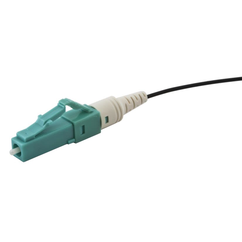 PREMISE WIRING PROclick® OptiChannel™ FCLC900K50GM12 Pre-Polished Fiber Optic Connector, LC Connector, 50/125 um OM3 Multi-Mode Fiber, 900 um, 1.5 mm Zirconia Ferrule