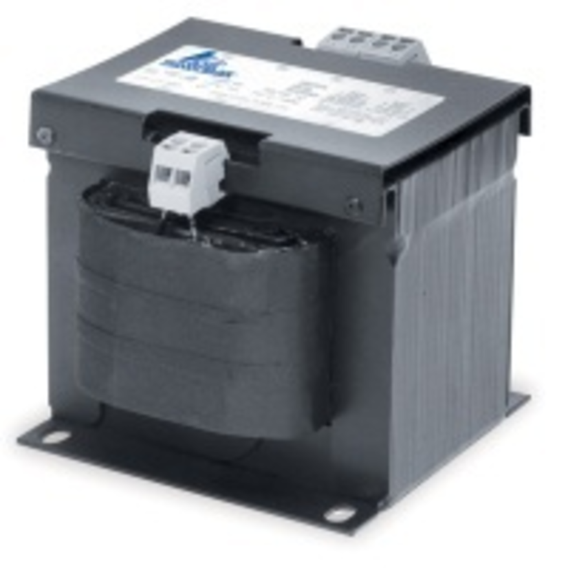 Hubbell Acme FINGER/GUARD FS350 Industrial Control Transformer, 240/416/480/600 VAC Primary, 99/120/130 VAC Secondary, 350 VA Power Rating, 50/60 Hz, 1 Phase