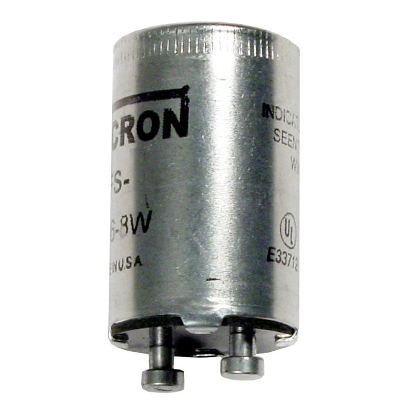 Hubbell Wiring Device-Kellems FS5 Neo-Start Fluorescent Starter, Fluorescent Lamp, 120/277 VAC