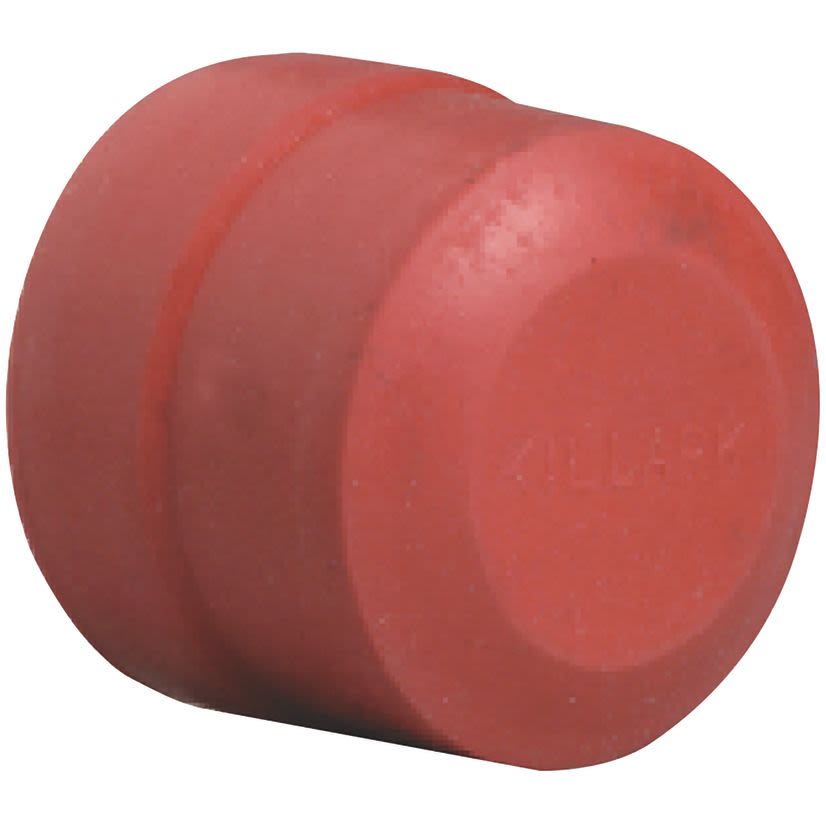 Hubbell Killark GO-8176-2 Protective Boot, 1-3/32 in L x 1-1/4 in W x 1-1/4 in H, For Use With GO1, GO21, GOL1 G Series Custom Control Panel Operator, Rubber, Red