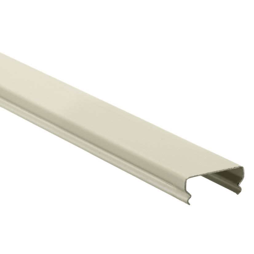 PREMISE WIRING HBL2400CIV Standard Removable Cover, 5 ft L x 1.91 in W x 0.88 in H, Roll Formed Steel, Ivory