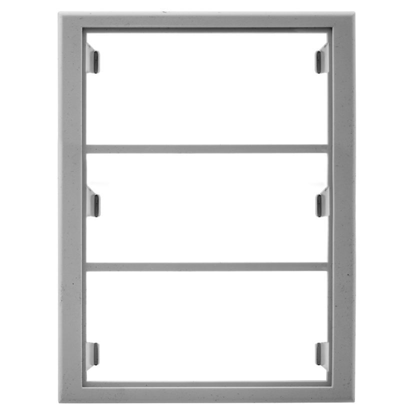 Hubbell Wiring Device-Kellems HBL6750GY 3-Gang Standard Device Mounting Bracket