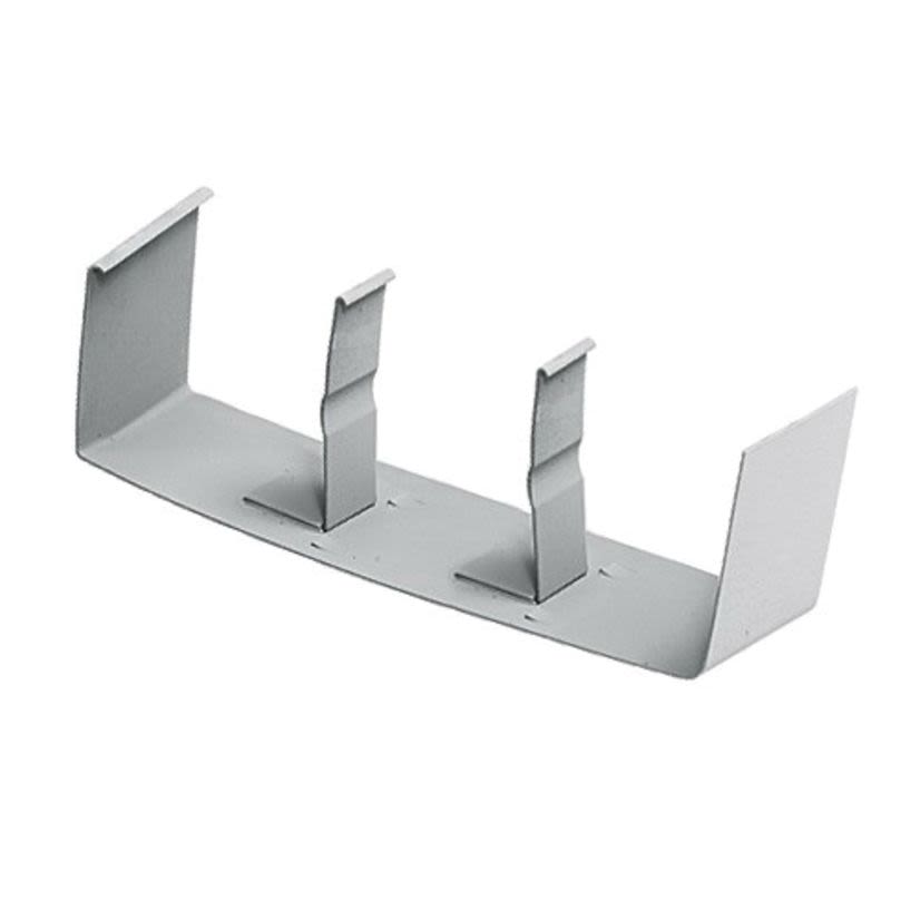 Hubbell Wiring Device-Kellems HBL6751DAGY HBL6750 Standard Divider Clip, For Use With HBL6750 Series Metal Raceway, Rolled Steel, Galvanized/Plated