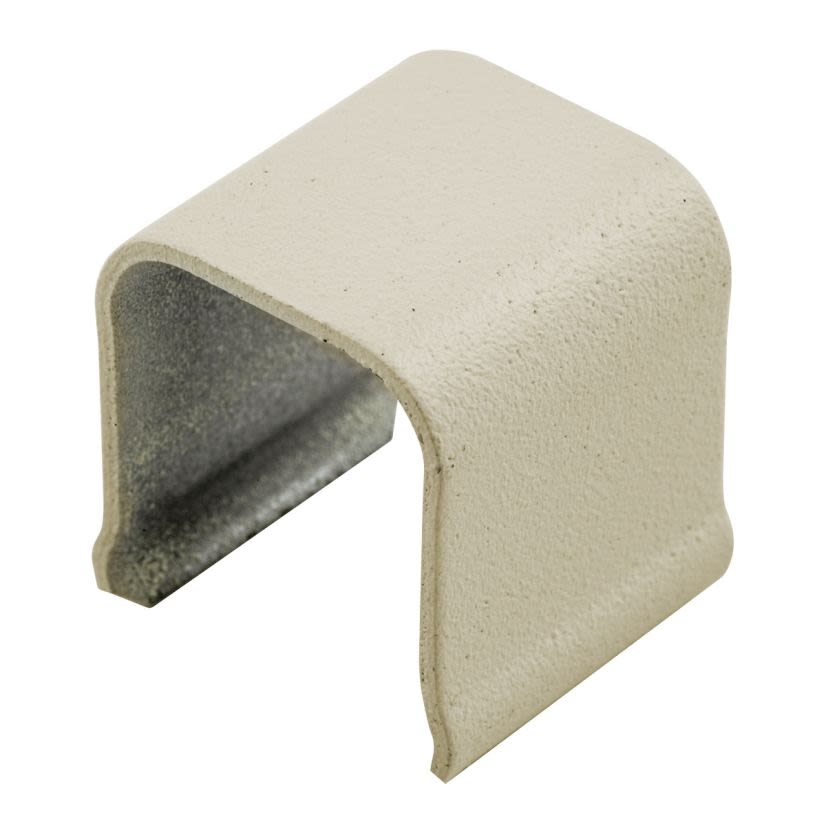 Hubbell Wiring Device-Kellems HBL7506IV 750 Standard Connection Cover, 0.8 in L 0.8 in W 0.9 in H, Rolled Steel, Ivory