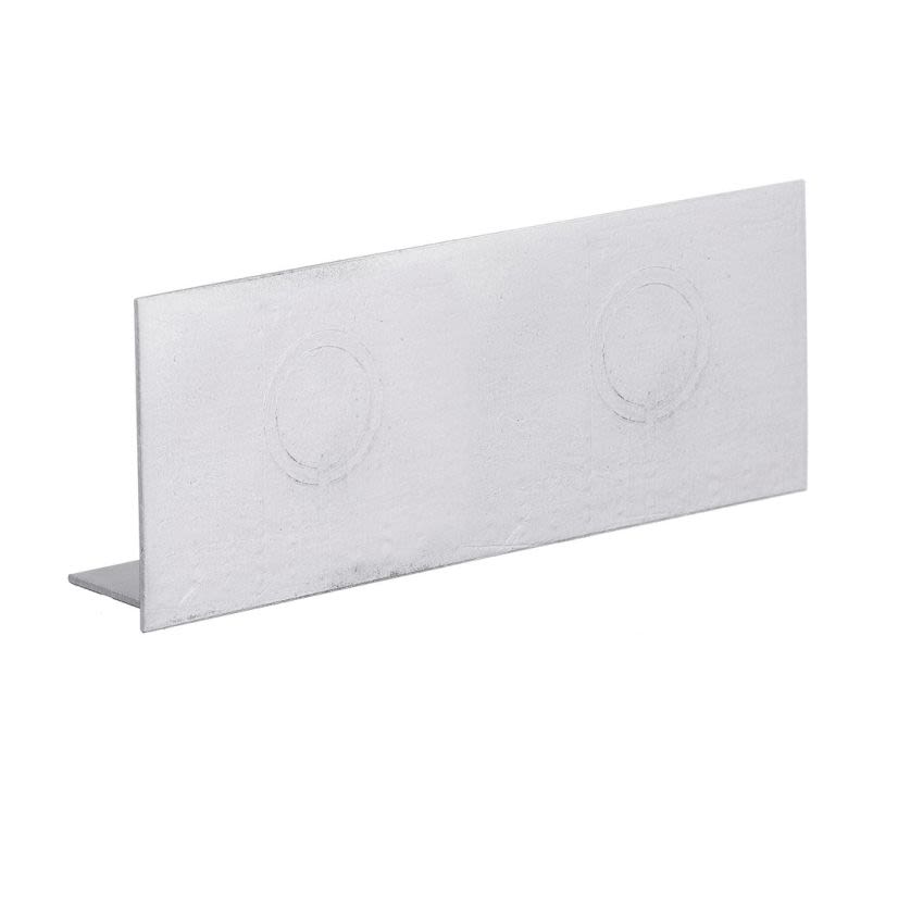 PREMISE WIRING HBLALU4810B2 2-Channel Standard Entrance Fitting With 1/2, 3/4 in Concentric NPT Knockouts, For Use With HBLALU4800 Series Metal Raceway, Extruded Aluminum