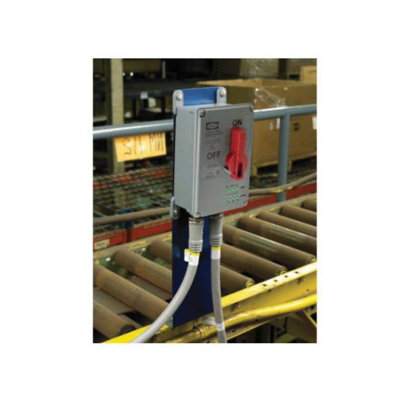 Hubbell Wiring Device-Kellems Circuit-Lock inSIGHT™ HBLDS3P Non-Metallic UnFusible Watertight Enclosed Disconnect Switch With LED Indicator, 480 VAC, 60 A, 15 hp, 3 Poles