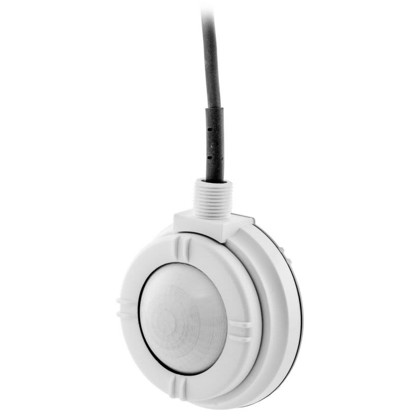 Hubbell Wiring Device-Kellems OptiMyzer HBSXT13 Watertight High Bay Outdoor Occupancy Sensor With Photocell, 120 to 347 VAC, PIR Sensor, 0 to 45 ft Coverage, 360 deg Viewing, Fixture Mount