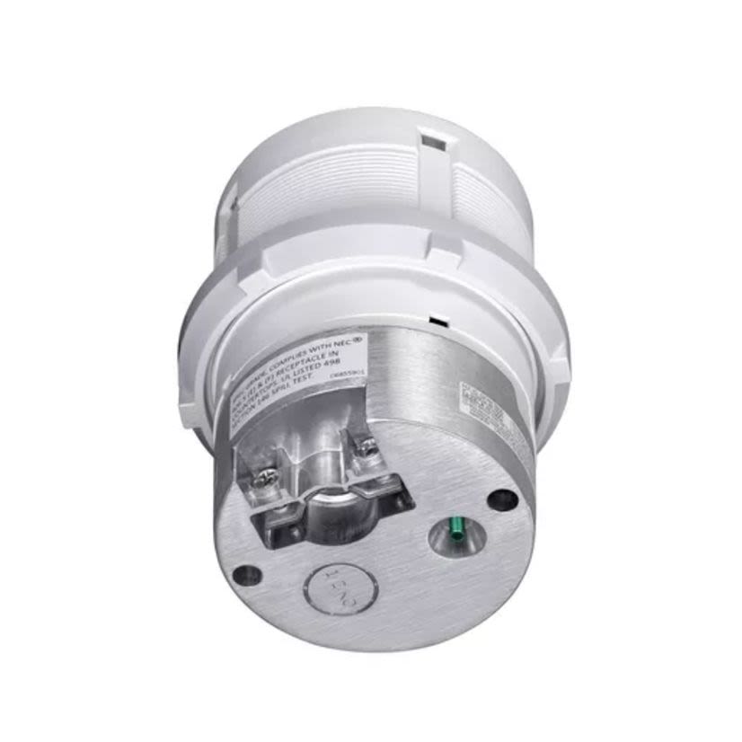 Hubbell Wiring Device-Kellems RCT620ALU 20A Tri-Power Pop Up Counter Receptacle