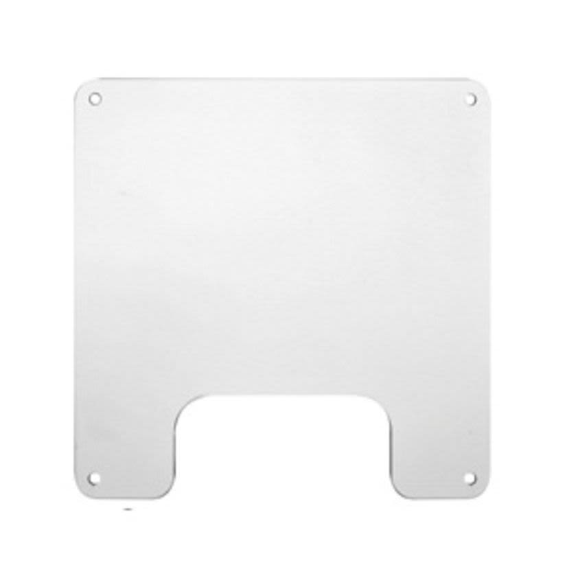 Hubbell Wiring Device-Kellems netSELECT NSAV6C 1-Gang Flat FPTV Enclosure Cover With Cable, 7.2 in L x 7.2 in W x 0.05 in D, For Use With NSAV6 Series Enclosure, Steel