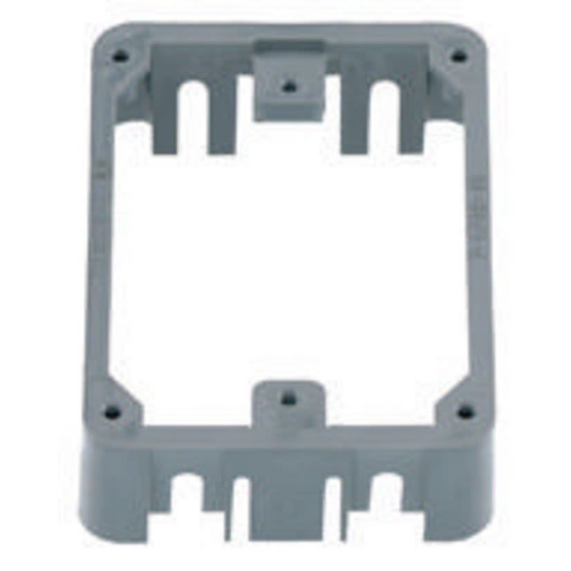 Hubbell Wiring Device-Kellems PFBRMC Mounting Collar, For Use With In-Floor Delivery Systems, ABS, Gray