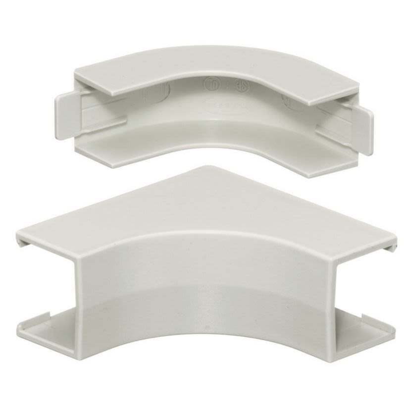 PREMISE WIRING Premisetrak PP1IEBC Internal Non Metallic Elbow Base and Cover, PVC