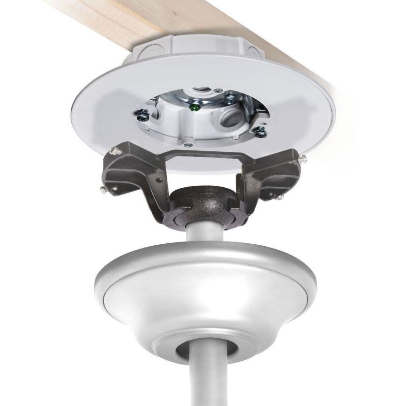 Hubbell BELL Outdoor Comforts PRCF57550WH Electrical Heavy Duty Non-Metallic Weatherproof Ceiling Fan and Luminaire Box